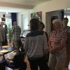 Reisegruppe im Pfarrhaus